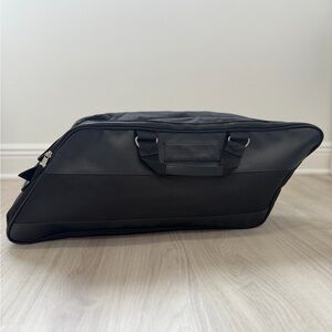 Harley-Davidson Black Travel Duffel Bag Motorcycle Gear Weekender